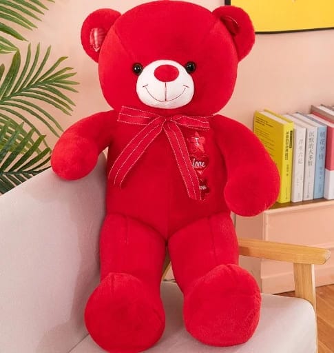 Blooms & Gifts 100 CM Adorable Red Teddy