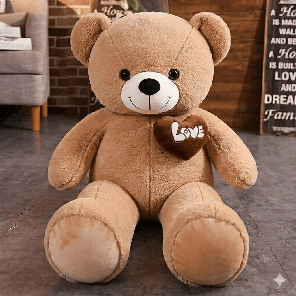 Blooms & Gifts 120cm Brown Teddy