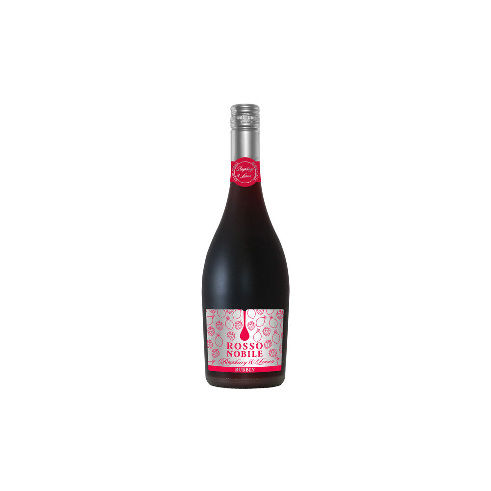 ROSSO NOBILE RASPBERRY AND LEMON BUBBLY 750ML 10%