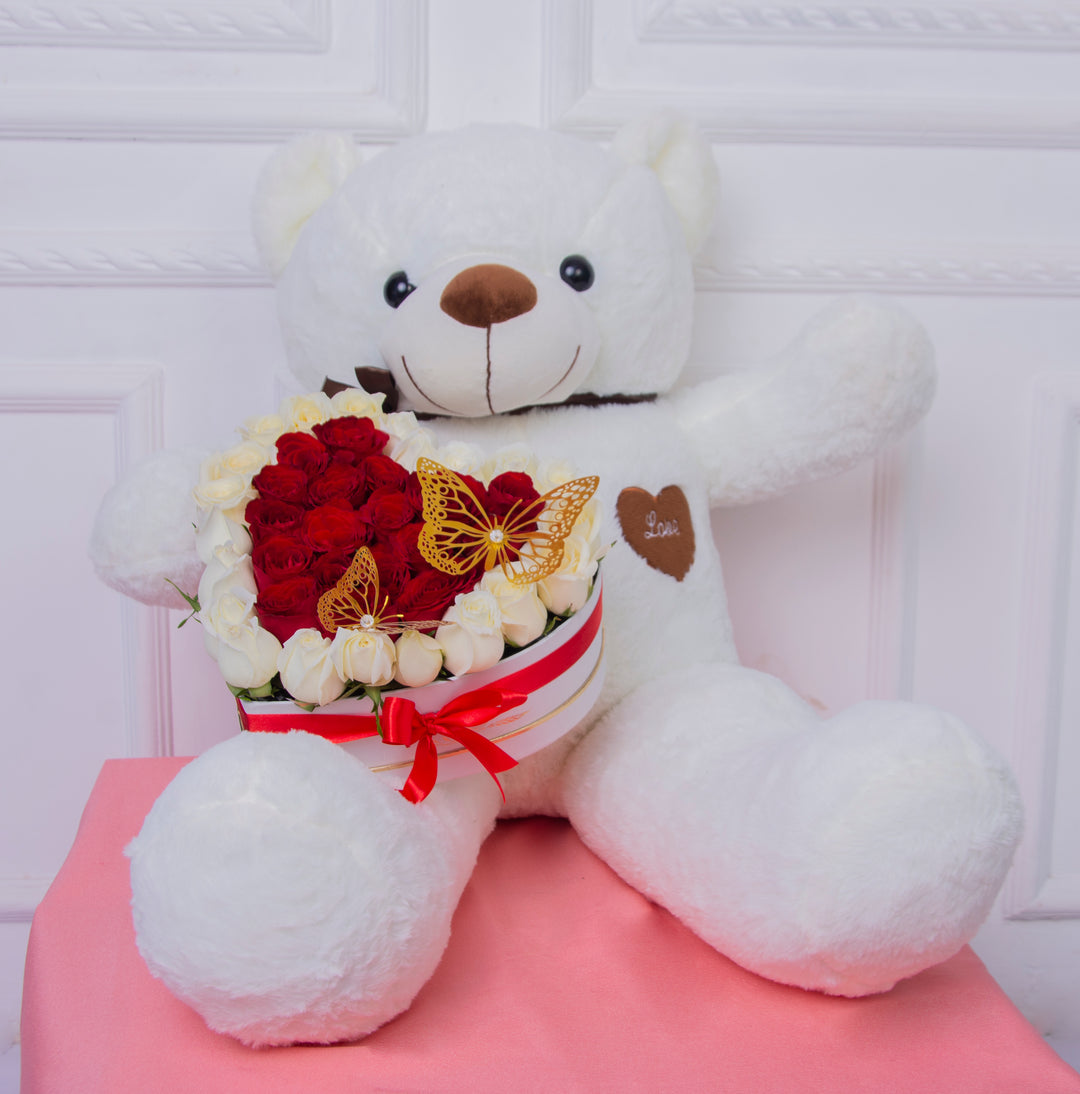 Giant Teddy Floral