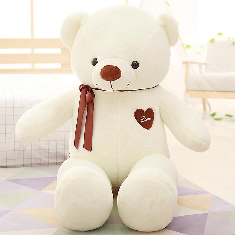 100 cm white Teddy