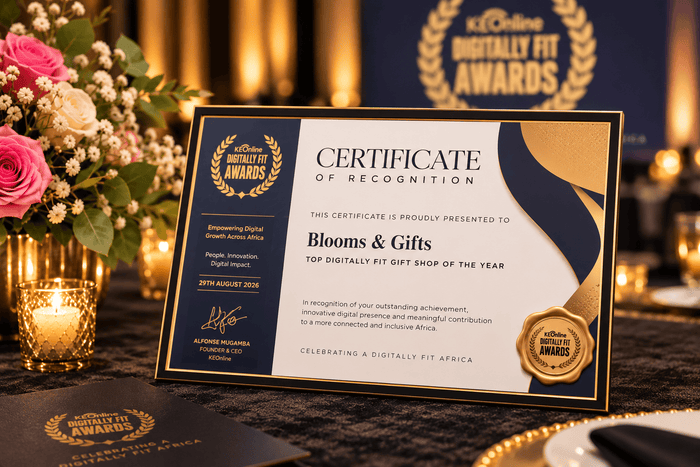 Our certificate