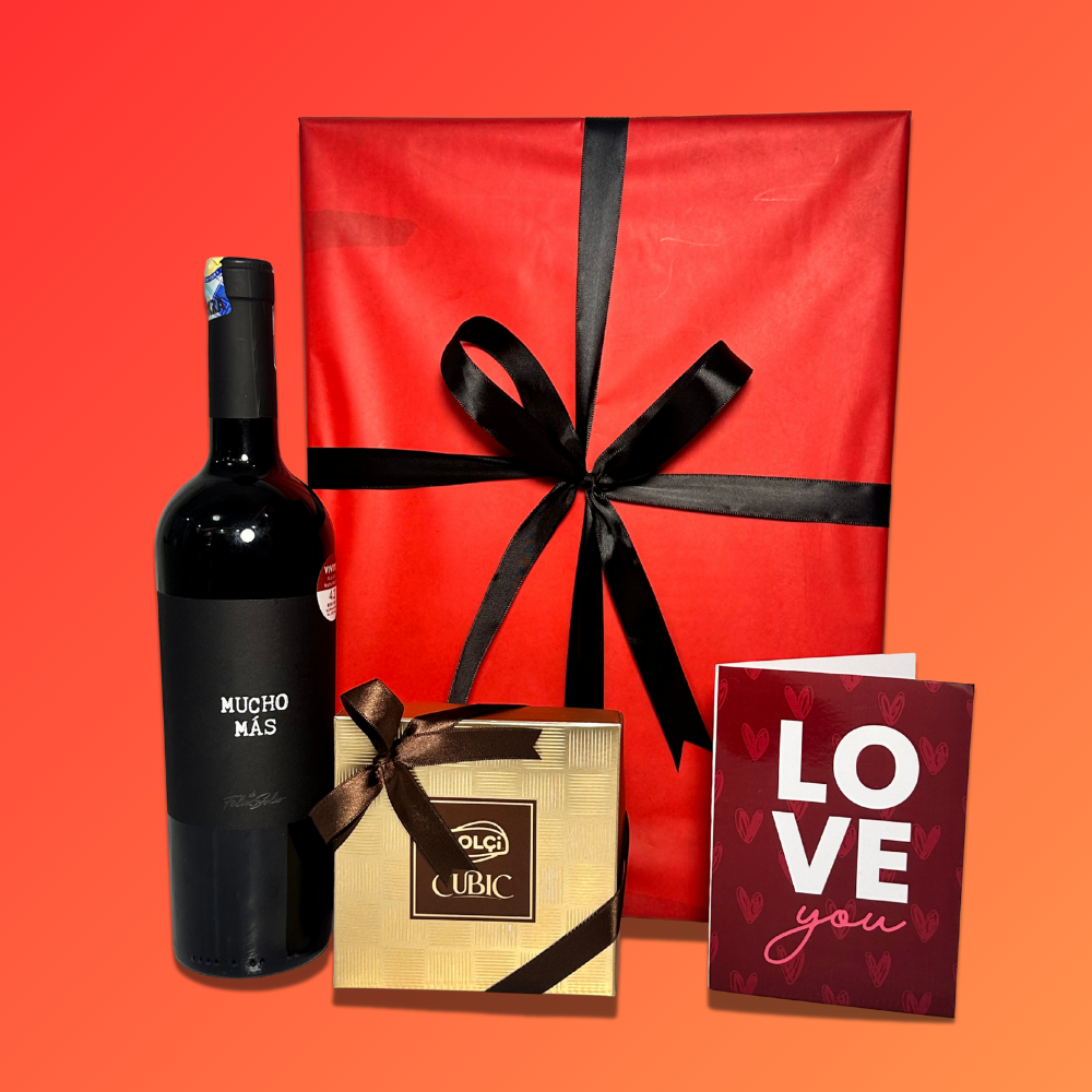 Red Romance Wine Hamper