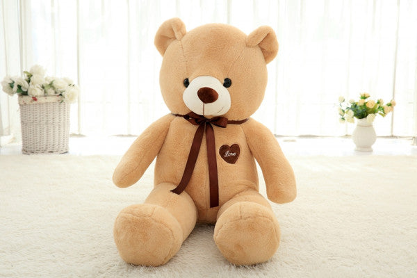 100CM Light Brown Fluffy Teddy Bear