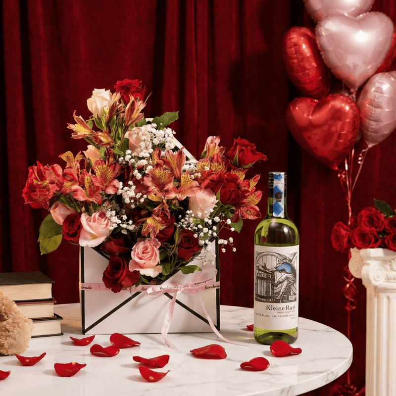 Blooms & Gifts Amore Bouquet Basket