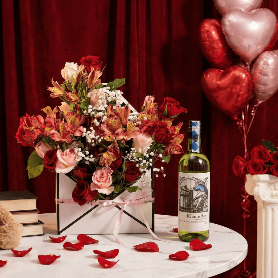 Blooms & Gifts Amore Bouquet Basket