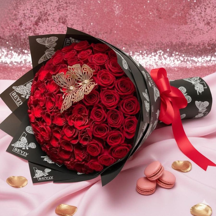 Blooms & Gifts Bella Amore Red Roses Bouquet