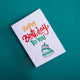 Birthday A6 size card