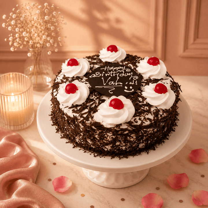 Blooms & Gifts Black Forest Birthday Cake 2kg