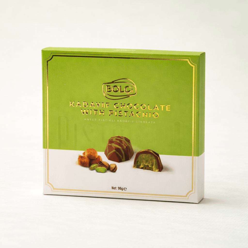 Siya Food Bolci Dubai Indulgence Pistachio Filled Chocolate Bar