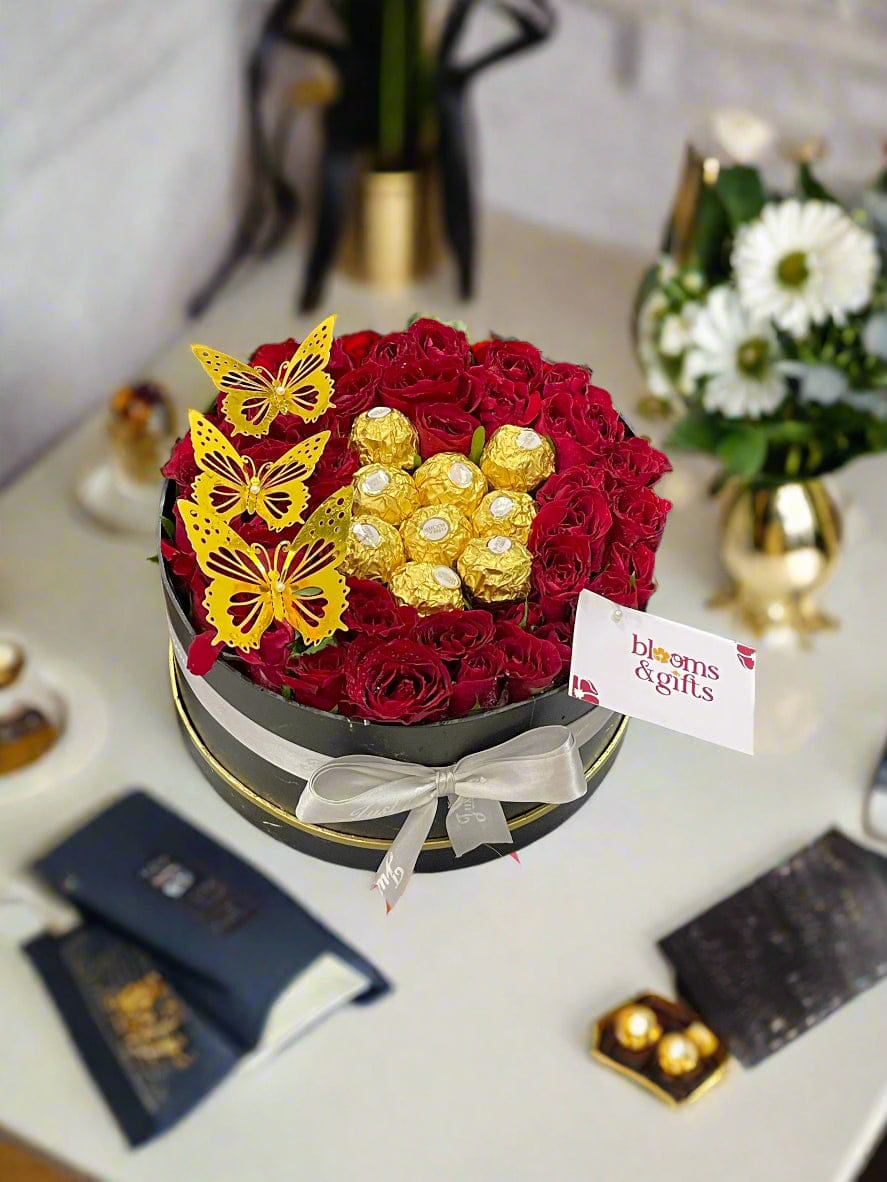 Blooms & Gifts Boxo Rose