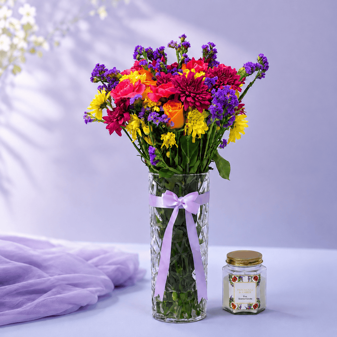 Blooms & Gifts Bright Days & Cozy Nights Gift Set