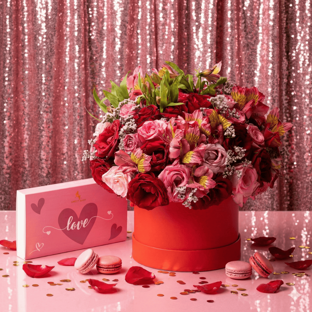 Blooms & Gifts Dolce Rosa Box