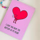 From the Heart A6 Card
