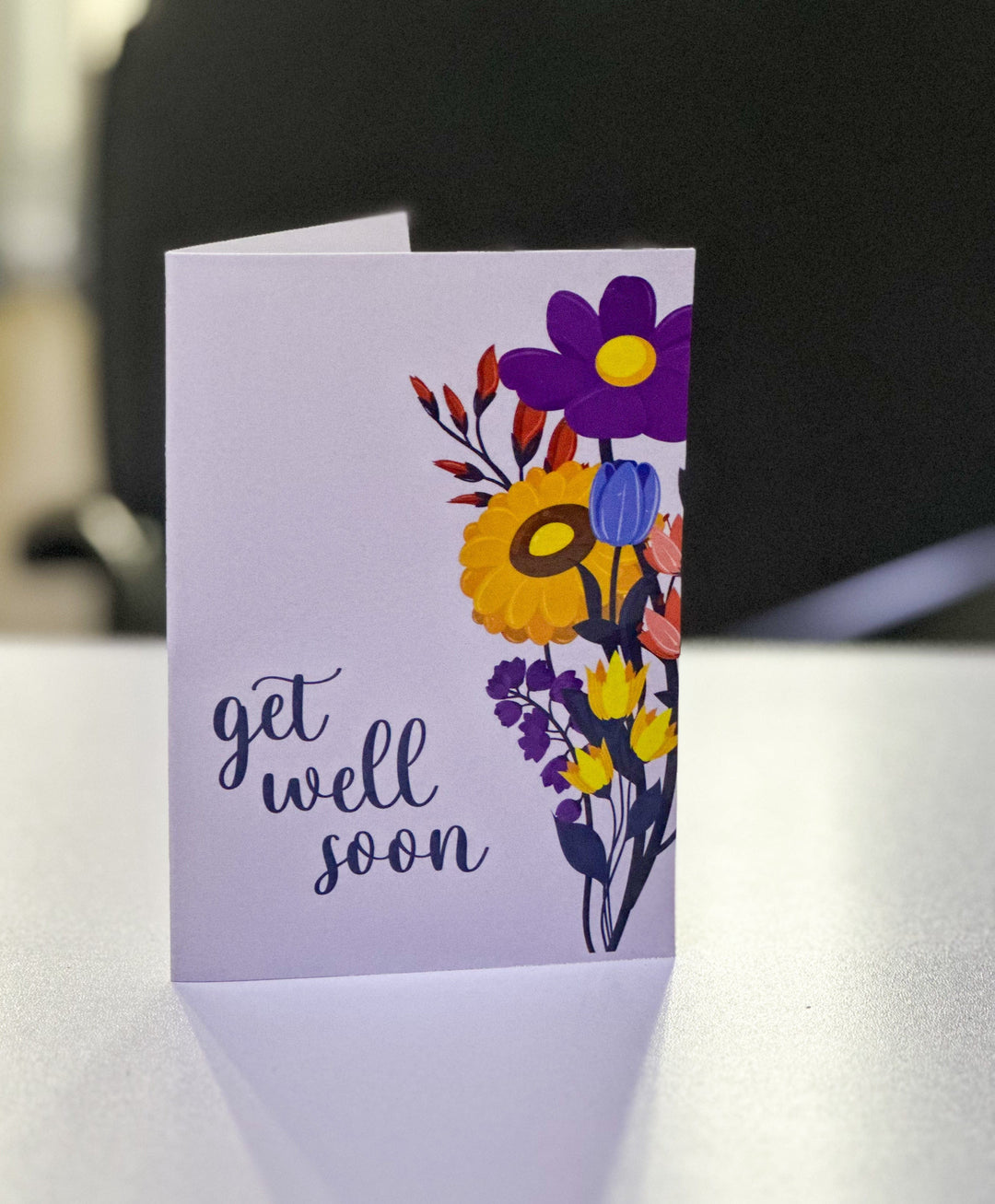 Blooms & Gifts Get well soon card