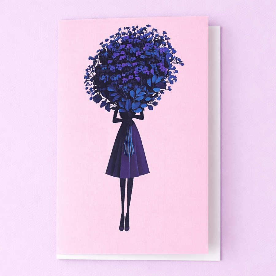 Blooms & Gifts Gracious Woman A6 Card