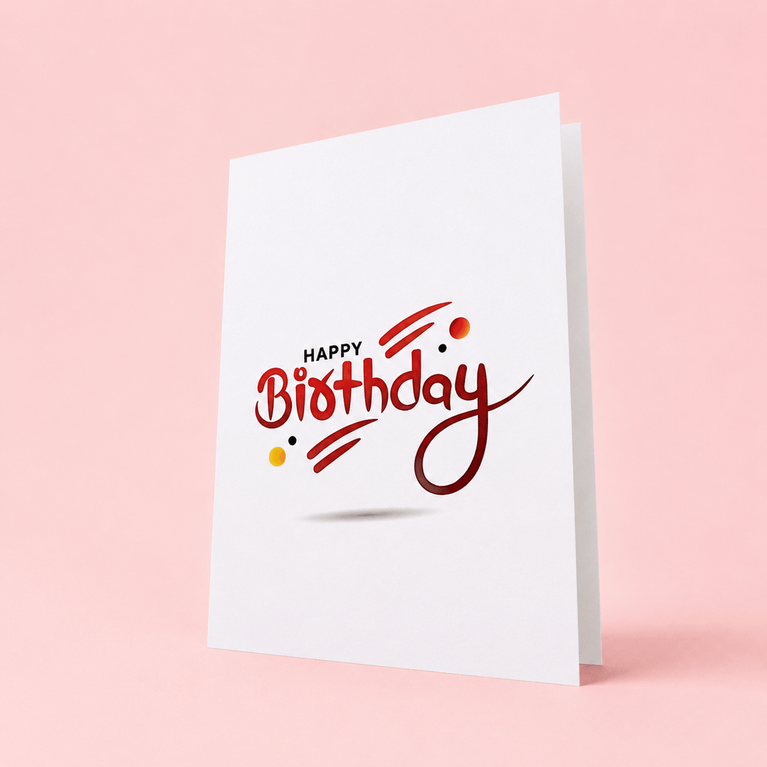 Blooms & Gifts Happy Birrthdayy A6 Card