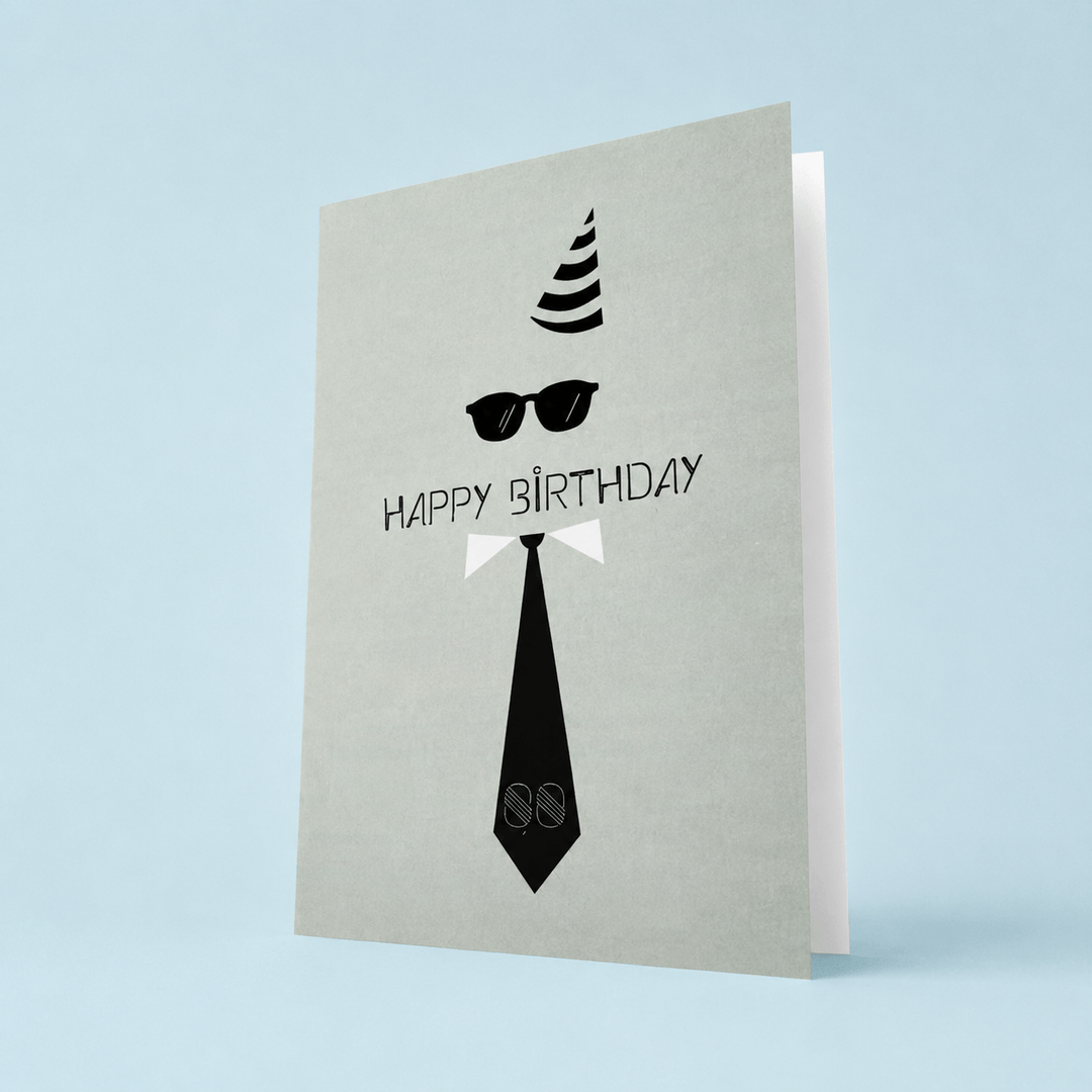 Blooms & Gifts Happy Birthday Card Mr Invisible A6 Card