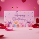 Happy Birthday Pink Chocolate Gift Box