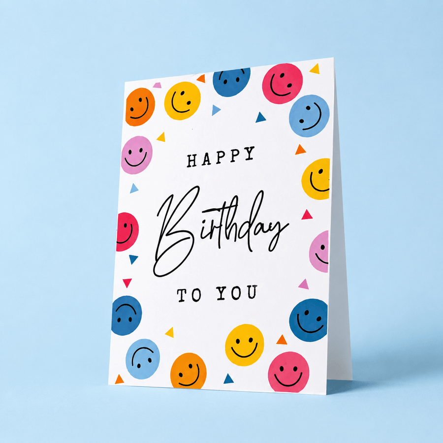 Blooms & Gifts Happy BIrthday To You A6 Card