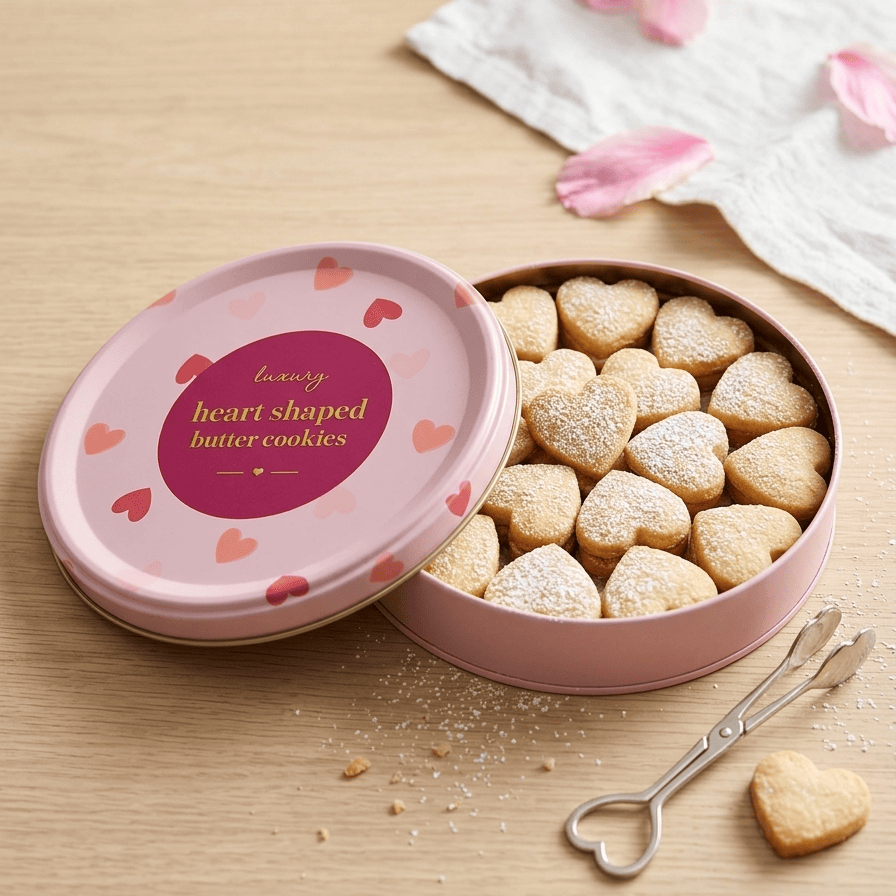 Siya Food Heart Shaped Butter Cookies 140g