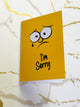 I’m sorry Yellow Card
