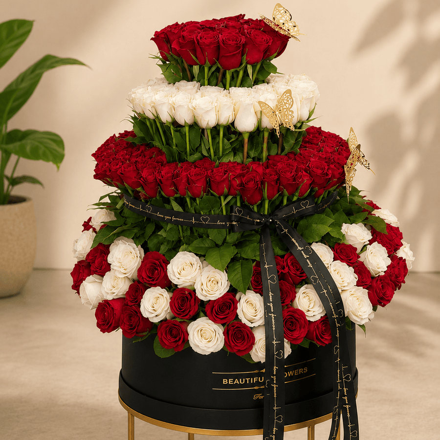 Blooms & Gifts Love in Full Bloom Rose Arrangement