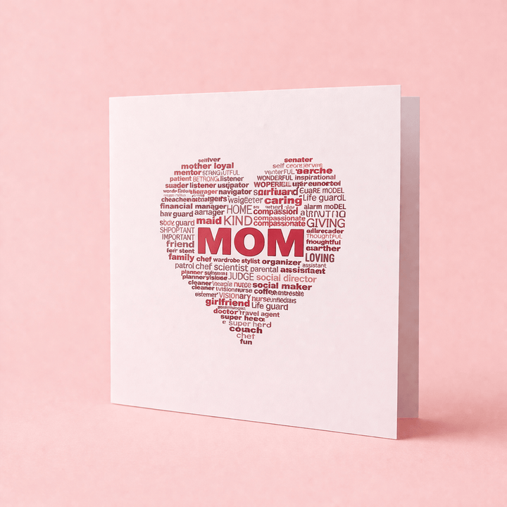 Blooms & Gifts Love Mom A6 Card