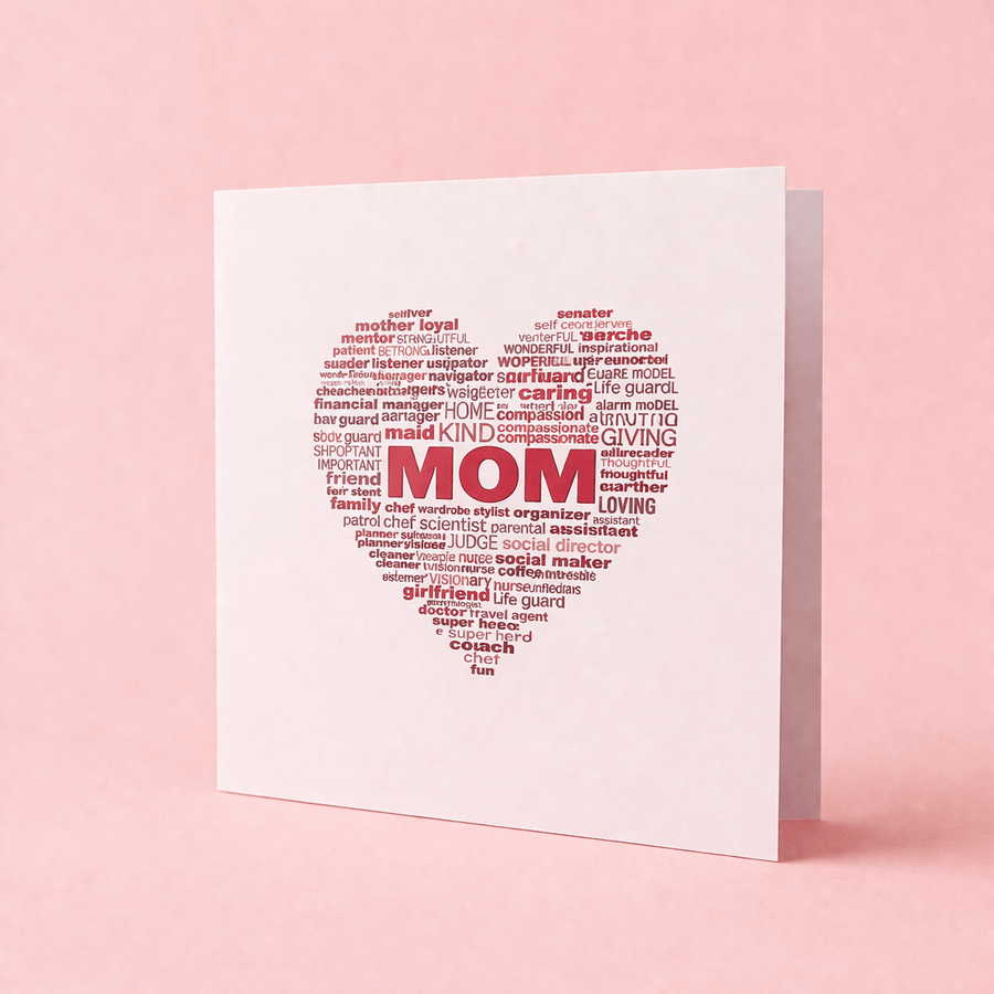 Blooms & Gifts Love Mom A6 Card