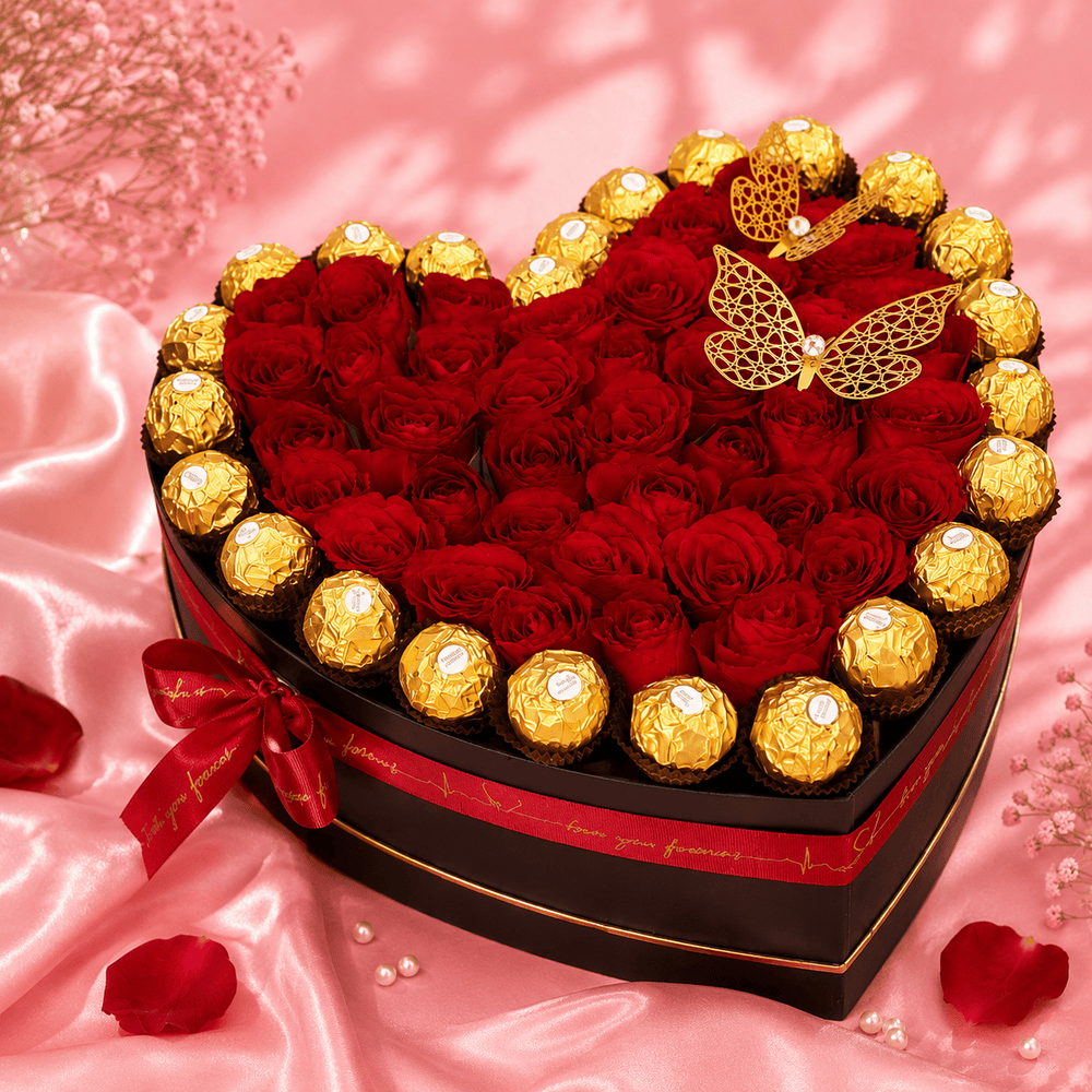 Blooms & Gifts Love's First Golden Blush