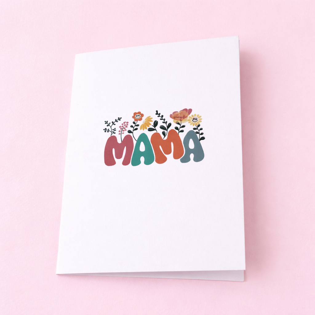 Blooms & Gifts Mama Floral A6 Card