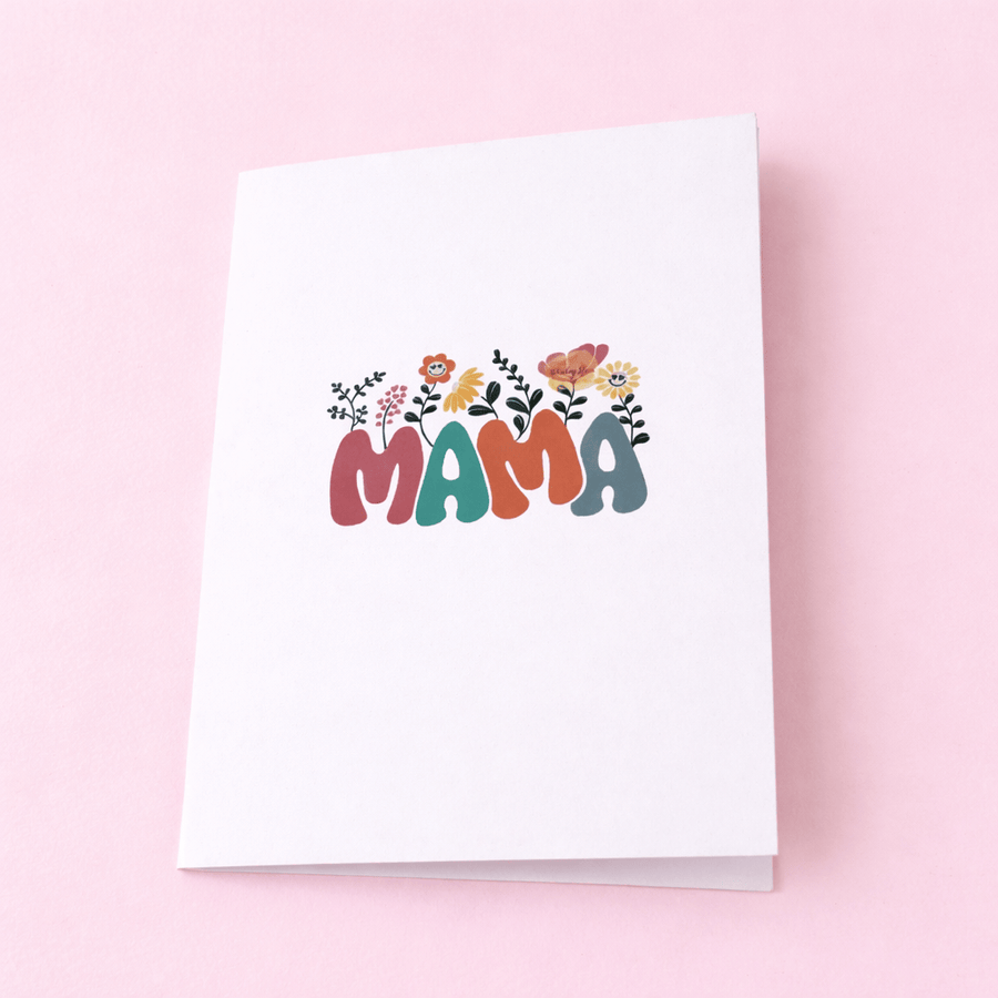 Blooms & Gifts Mama Floral A6 Card