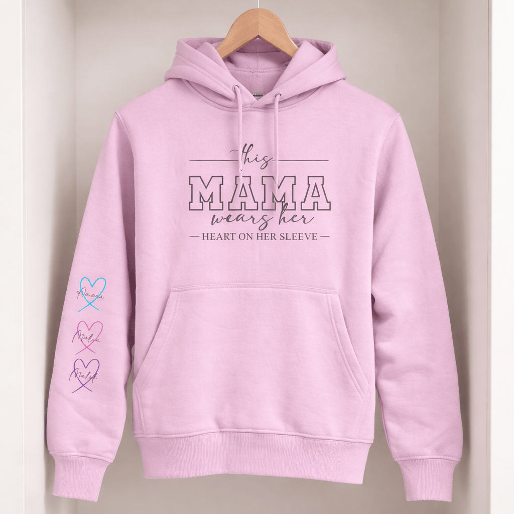 Blooms & Gifts Mama Wears Heart On Her Sleeve