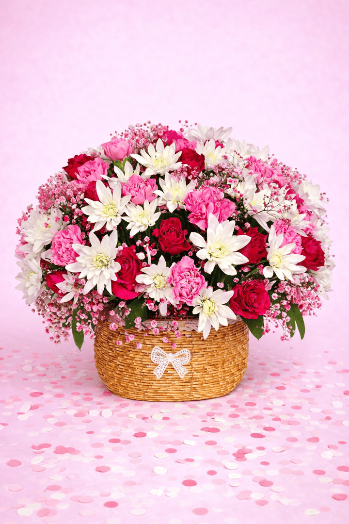 Blooms & Gifts Mixed Meadow Flower Basket