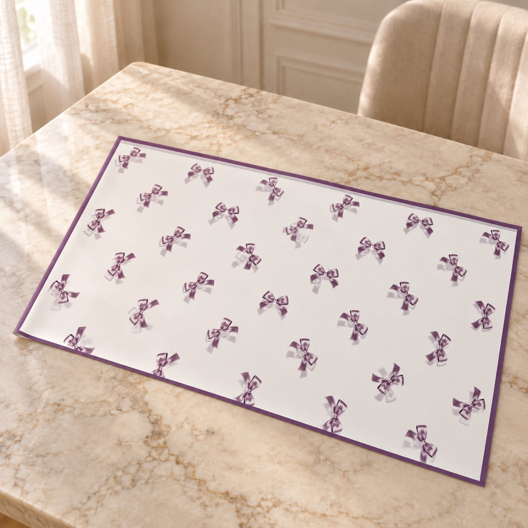 Blooms & Gifts Plum Ribbon Bow Wrap
