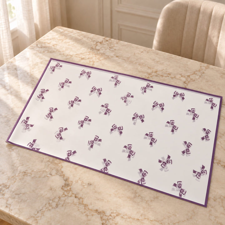 Blooms & Gifts Plum Ribbon Bow Wrap