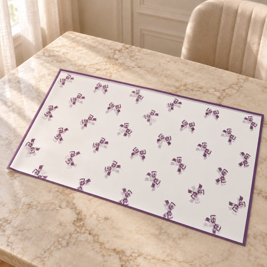 Blooms & Gifts Plum Ribbon Bow Wrap