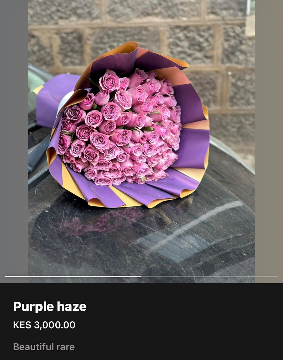 Blooms & Gifts purple flower