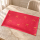 Red Gold Bow Wrap