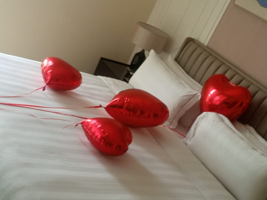 Blooms & Gifts Red love heart ballon