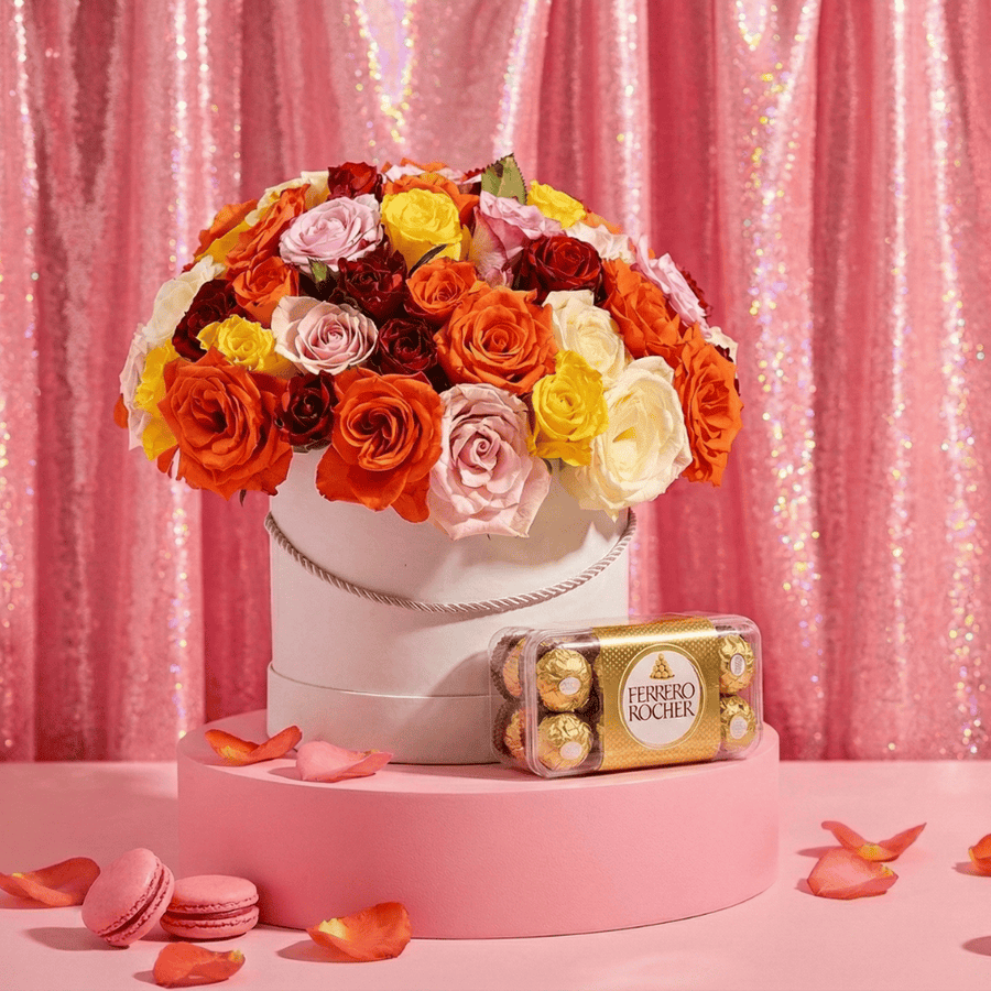 Blooms & Gifts Rosas Dolce Mix