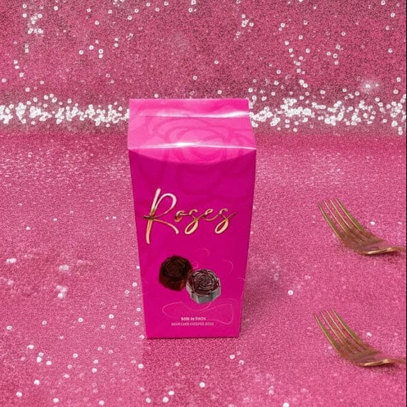 Blooms & Gifts Roses Pink Chocolate Box 500g
