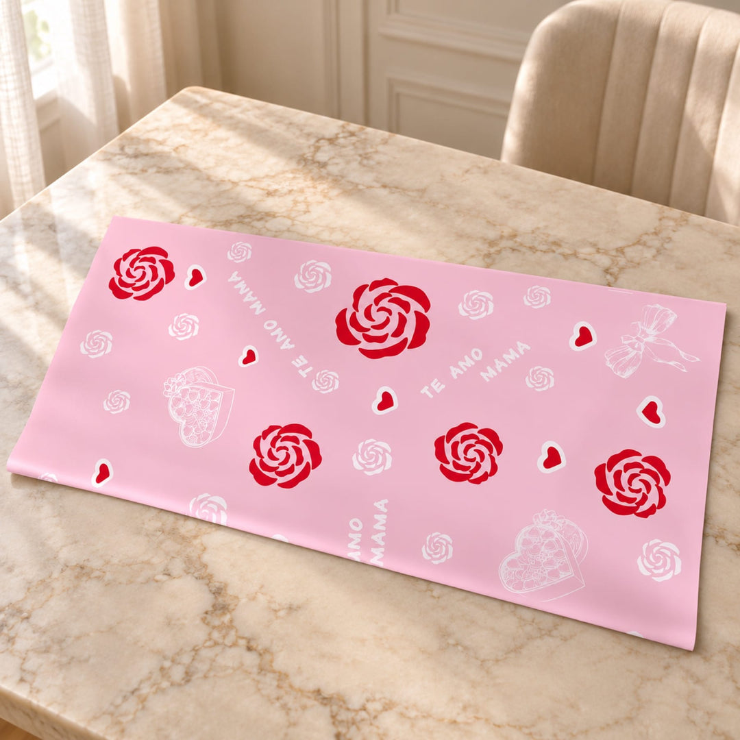 Blooms & Gifts Te Amo Mama Pink Rose Wrap