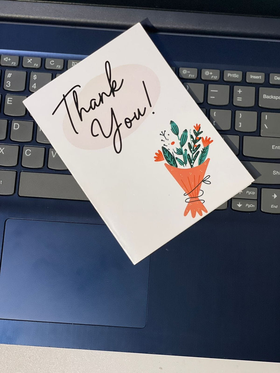 Blooms & Gifts Thank You A6 Card