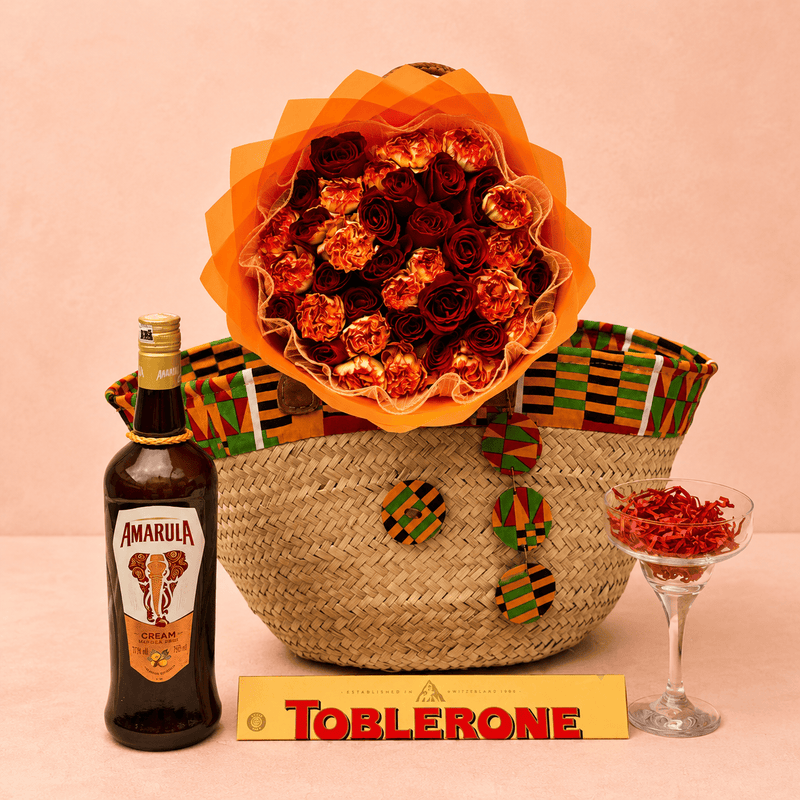 Blooms & Gifts The Ankara Glow