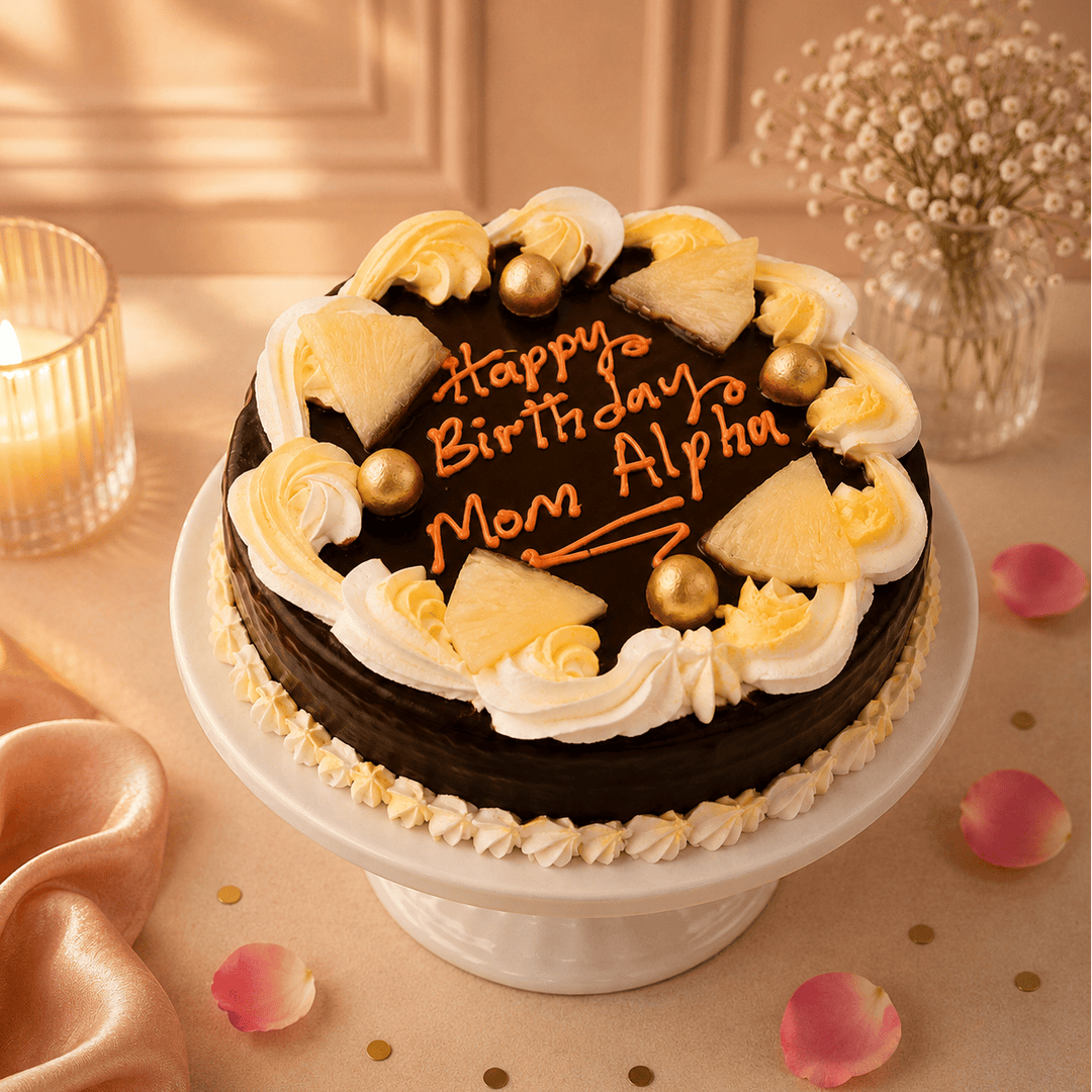 Blooms & Gifts Vanilla Birthday Cake 1kg